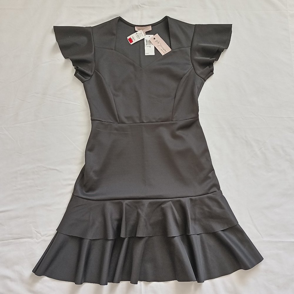 (NWT) Philosophy Black Dress
